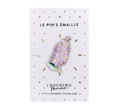 Pin's émaillé – Lilas