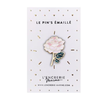 Pin's émaillé – Rose du jardin