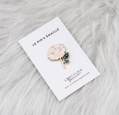 Pin's émaillé – Rose du jardin