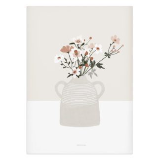 Affiche A4 – Pot & Fleurs