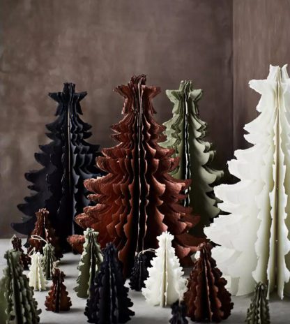 Sapin en papier - Vert