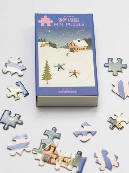 Puzzle mini - Snow angels