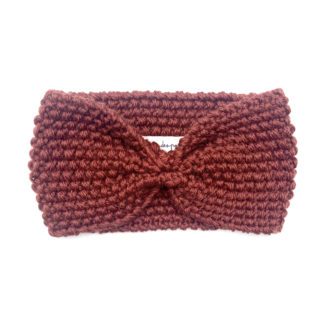 Bandeau en laine - Cognac