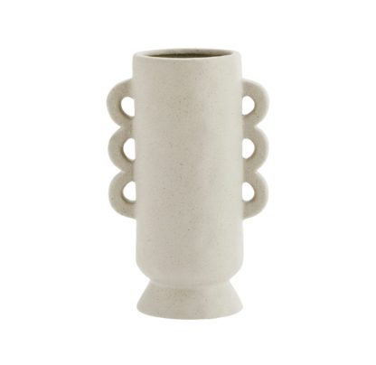 Vase en céramique - Blanc cassé