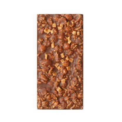 Chocolat au lait & Éclats de popcorn - Caramel