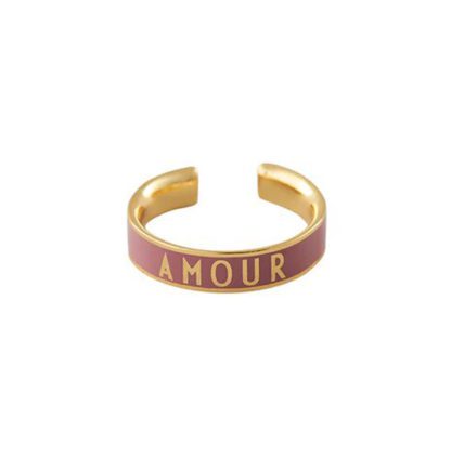 Bague mot - Amour