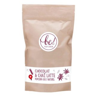 Popcorn - Chocolat & Chaï latte