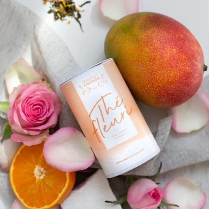 Thé fleuri - Rose, Orange & Mangue