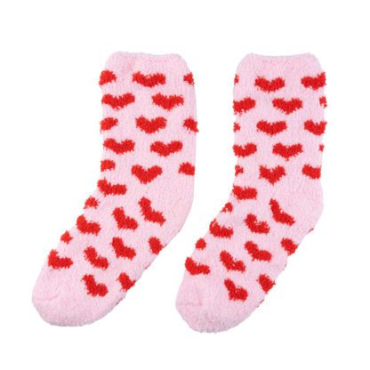 Chaussettes - Cœurs moumoute