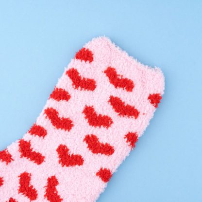 Chaussettes - Cœurs moumoute