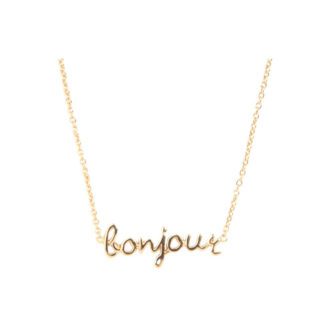 Collier – Bonjour