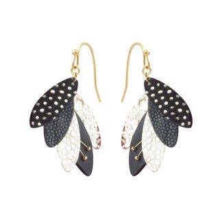 Boucles d'oreille Rio – Noir