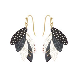 Boucles d'oreille Rio – Noir