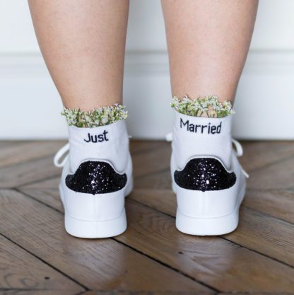 Chaussettes dépareillées - Just Married