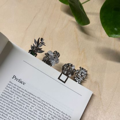 Marque-pages - Plantes (4pcs)