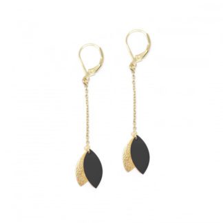 Boucles Mino – Noir & Or