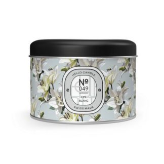 Bougie métal – Lys Blanc S