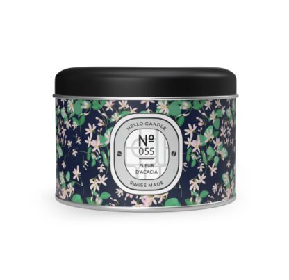 Bougie métal – Fleur d'Acacia S