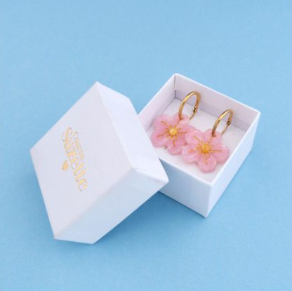 Boucles d'oreille - Sakura
