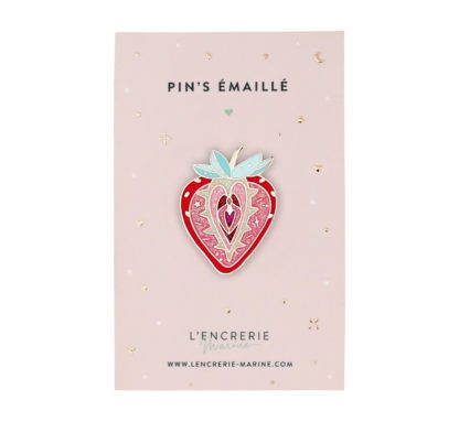 Pin's émaillé – Fraise