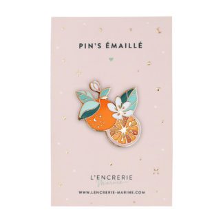 Pin's émaillé – Oranger fleuri