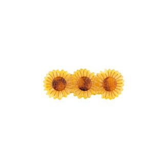 Barrette à cheveux - Tournesol