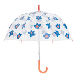 Parapluie - Fleurs bleu