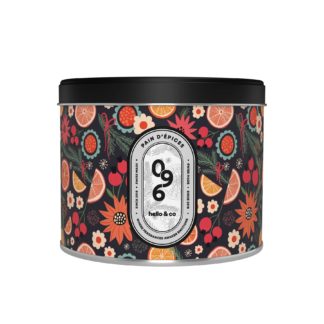 Bougie métal – Pain d'épices M