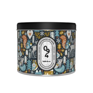 Bougie métal – Souvenirs de Noël M