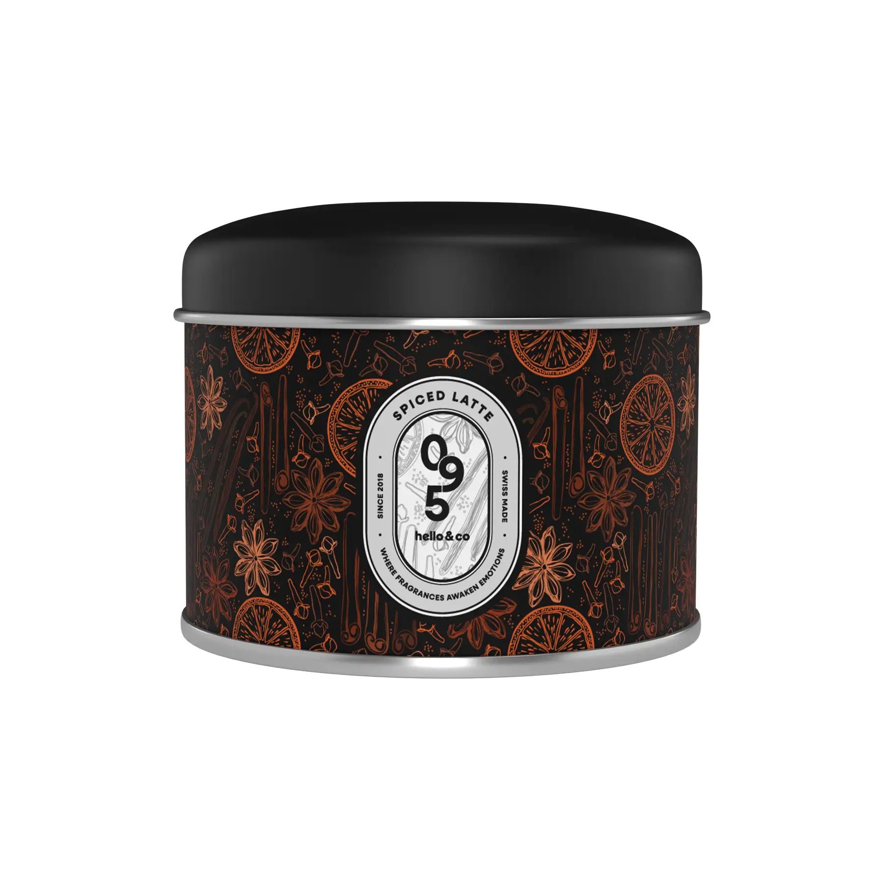 Bougie métal – Spiced Latte S