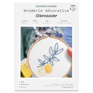 Kit broderie - Citronnier