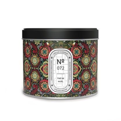 Bougie métal – Thé de Noël M