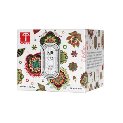 Bougie métal – Thé de Noël M