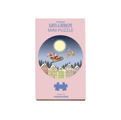 Puzzle mini - Santa & Rudolf
