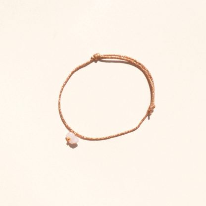 Bracelet énergétique – Quartz rose