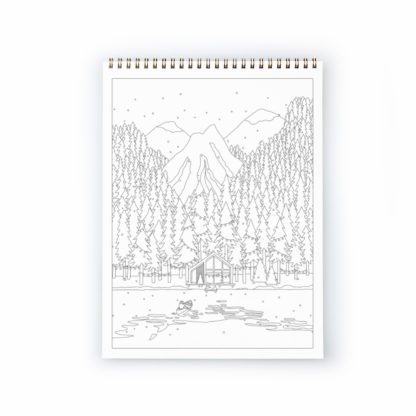 Livre de coloriage - Winter