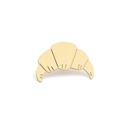 Pin's doré – Croissant