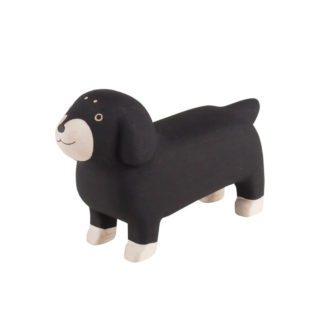 Figurine Pole Pole - Teckel noir
