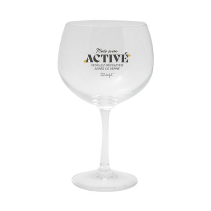 Verre à vin - Mode avion activé