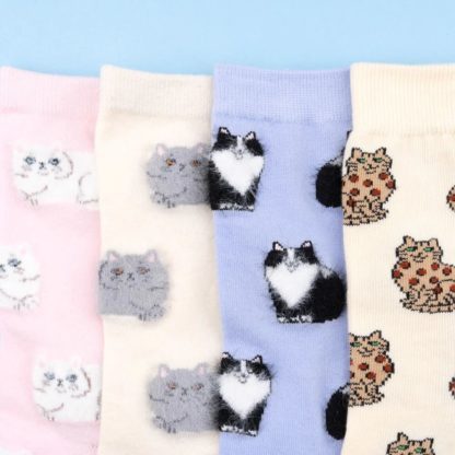 Chaussettes - Chats Coucou Suzette