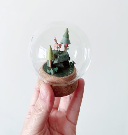 Déco miniature - Renard & Rose
