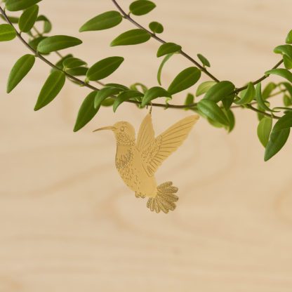 Déco pour plante - Colibri