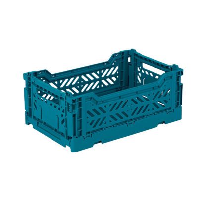 Caisse de rangement S - Bleu paon