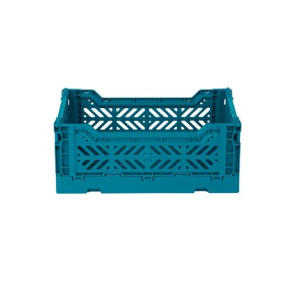 Caisse de rangement S - Bleu paon