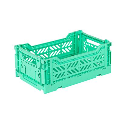 Caisse de rangement S - Vert menthe