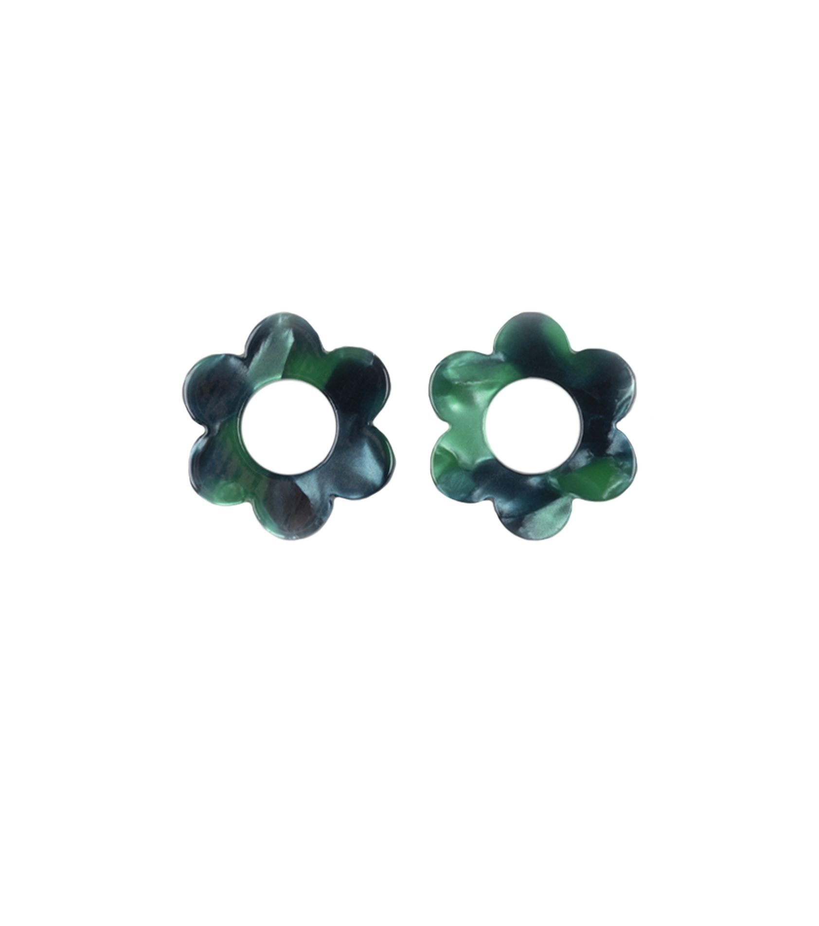 Fleurette sans anneaux - Vert