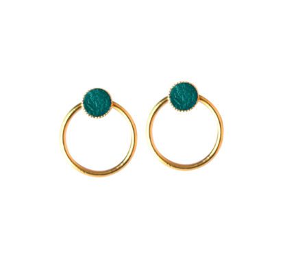Boucles d'oreilles – Nono émeraude