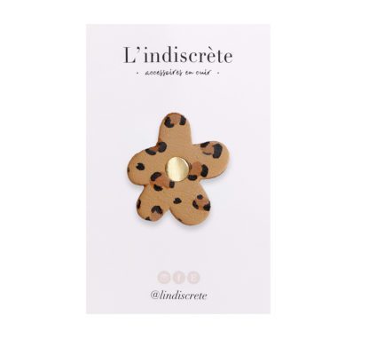 Pin's fleur - Léopard