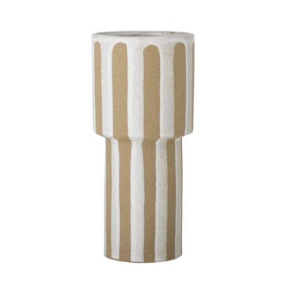 Vase Awah - Beige & Blanc