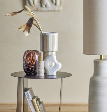 Vase Awah - Beige & Blanc